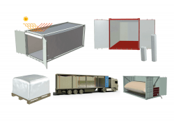 INSULATION OF CONTAINERS (THERMAL BLANKET, ISOKIT, FLEXITANK)